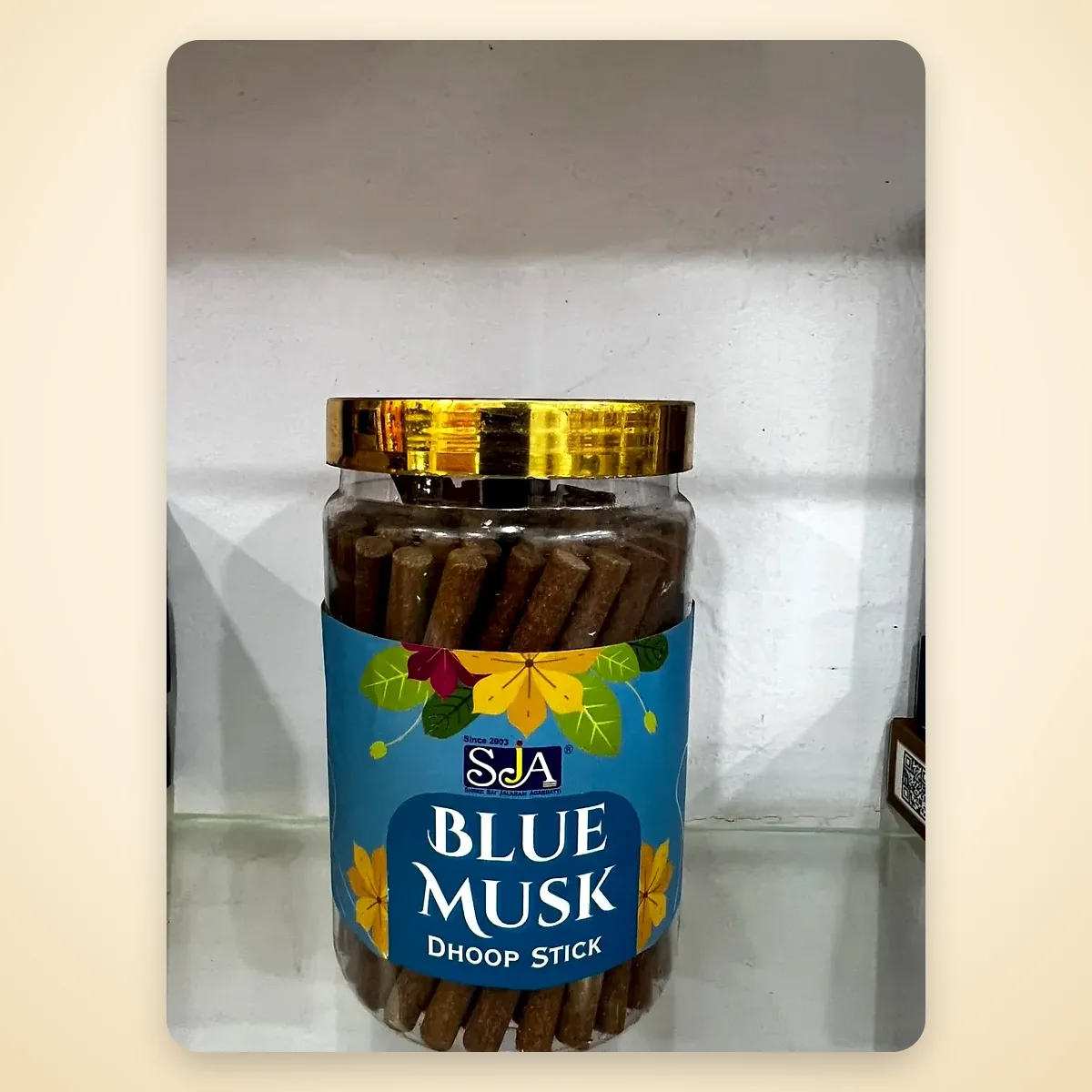 SJA Blue Musk Dhoop Stick