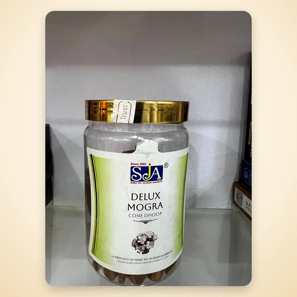 SJA Delux Mogra Cone Dhoop