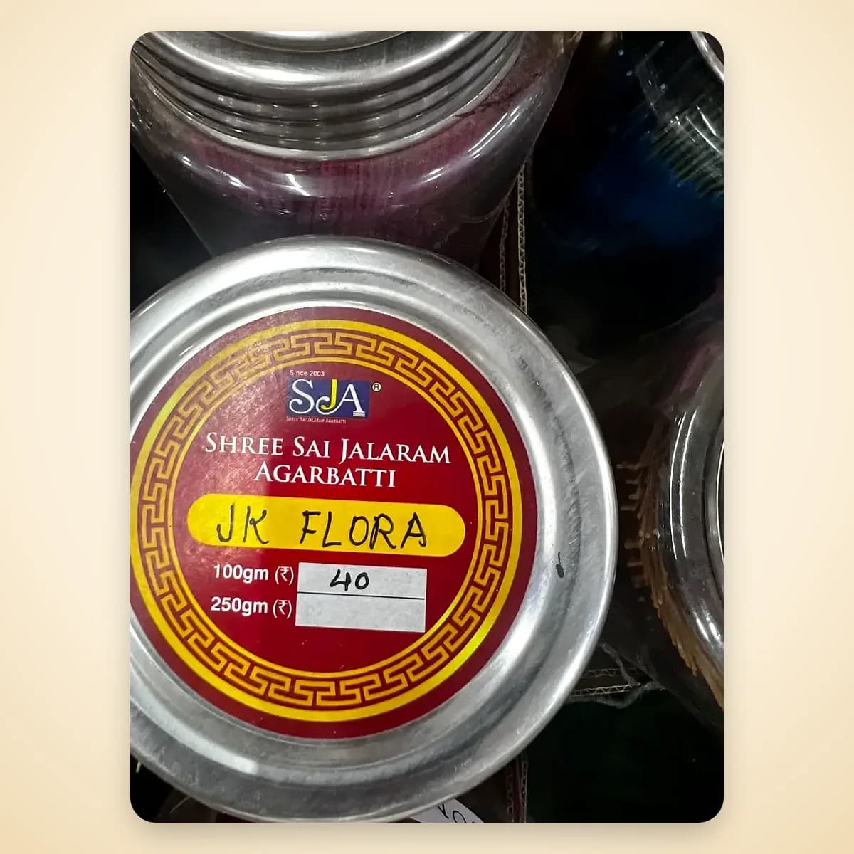 SJA JK Flora Agarbatti